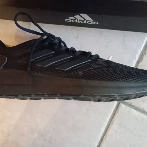 Adidas black trainers like new, size 38