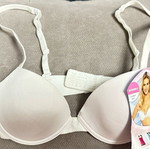 Sloggi Invisible T-Shirt Bra new white bra sizes 70A and 70C