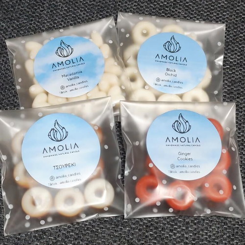 Wax melts like new, pack of 4 bags, 20g each