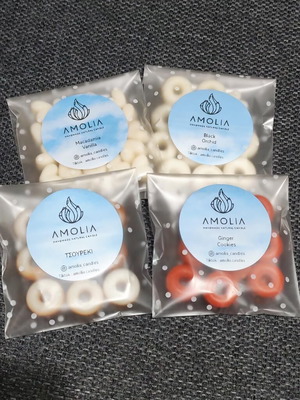 Wax melts like new, pack of 4 bags, 20g each