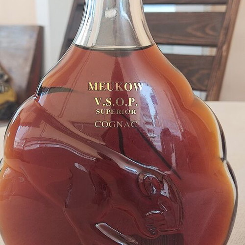 Meukow V.S.O.P. Cognac sealed