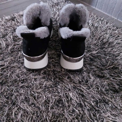Exe black boots like new size 38