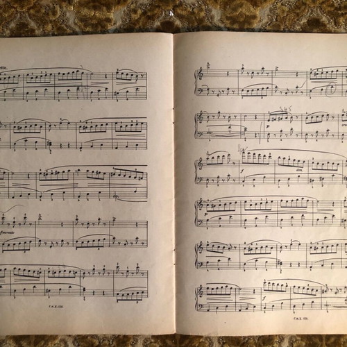 Duvernoy old edition piano method for beginners used