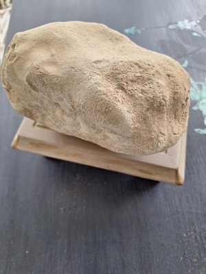 Raw green clay rock like new