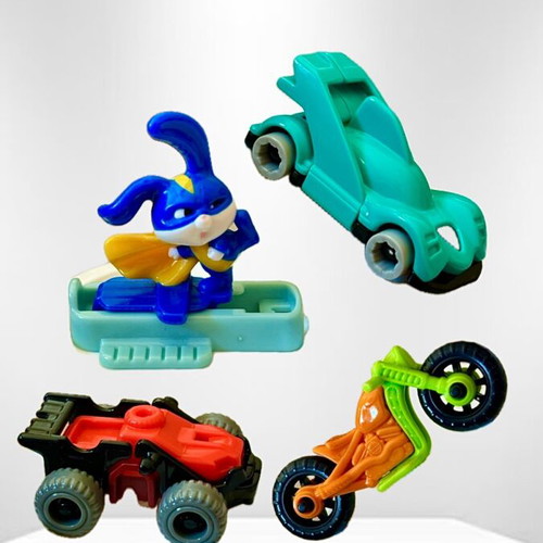 Kinder Surprise used figures, pack of 4 (2017-2023)