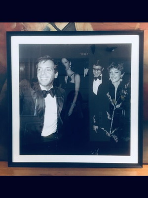 Studio 54 photo print new with wooden frame 83x83