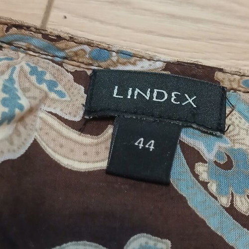 Lindex women's blouse like new, brown