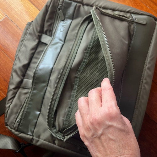Carpisa professional briefcase bag olive color