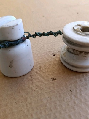 Porcelain insulators used