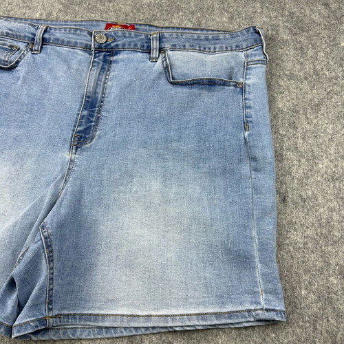 Dickies Girl Denim shorts used, blue, high waist, Y2K streetwear skate women's summer