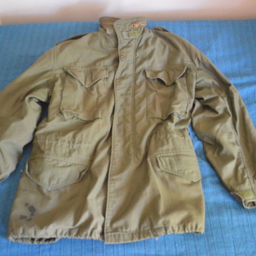 U.S. Army M-65 Field Jacket Small Size used, OG-107 Vietnam 1970s