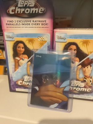 Topps Chrome SSP Darkwing Duck και Negaduck κάρτες συλλογής καινούργιες