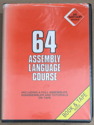 Dr Watson 64 Assembly Language Course used, cassette and book