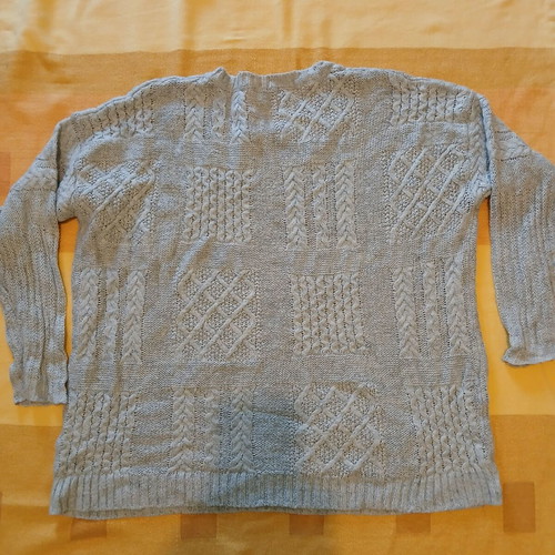 Μάλλινο πουλόβερ Unisex Charles Vogele XL μεταχειρισμένο, γκρι