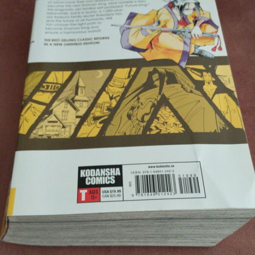 Shaman King omnibus volumes 10-12 new, English