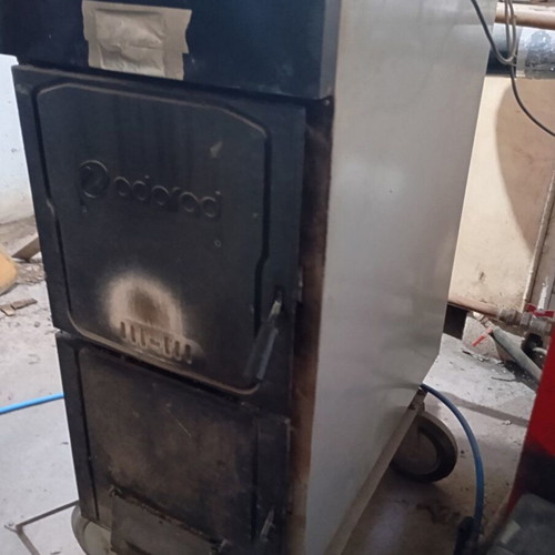Podarosi SolidPlus wood burner boiler used with electronic control