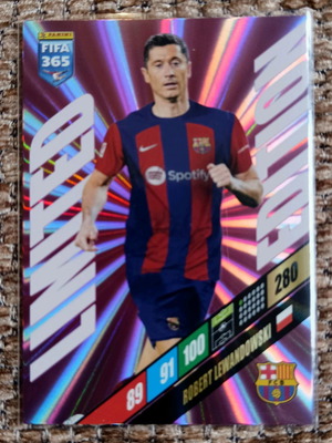 FIFA 365 2024 Limited Robert Lewandowski Card new