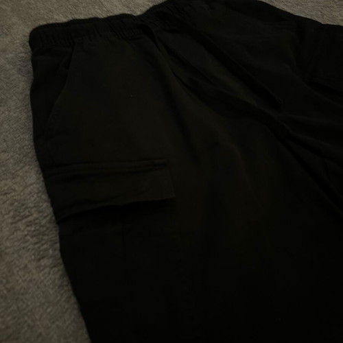 Cargo black shorts Pull & Bear like new, size S