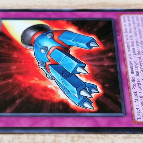 Yu-Gi-Oh! Rocket Hand 1st Edition Common Near Mint Trap Card