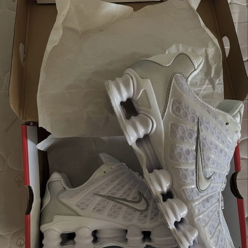 Nike Shox TL white sneakers