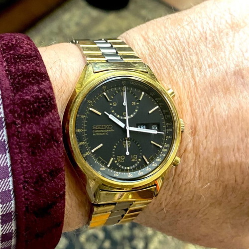 SEIKO panda chronograph 1975