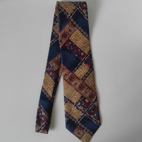 Vintage tie classic 70s pattern like new, multicolored