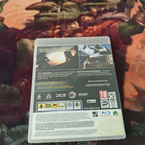 Medal of Honor PS3 game like new, no manual