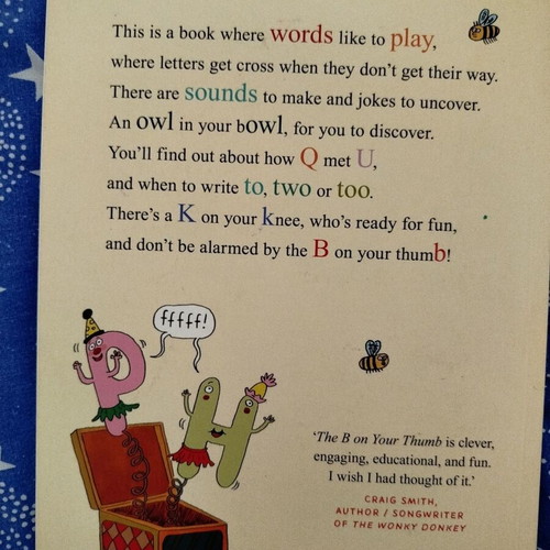 B on Your Thumb book of poems and wordplay