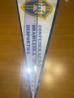 Brazil Football Federation Banner like new, rare 1979