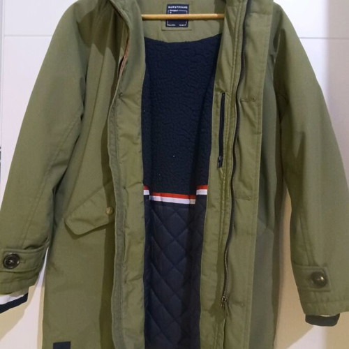 Jacket NUCUTAVAKE green khaki like new, size 14/160cm