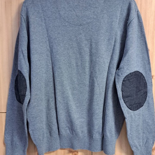 Carl William men's sweater like new, gray, size M