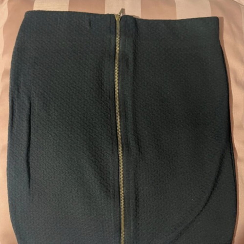 Bershka mini skirt blue like new, size M