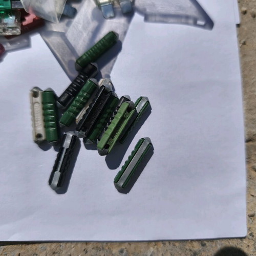 Car fuses new, pack of 210 pieces