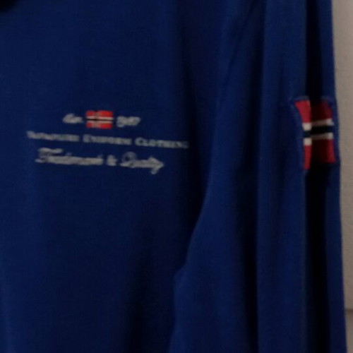 Napapijri men's blue polo shirt XL like new