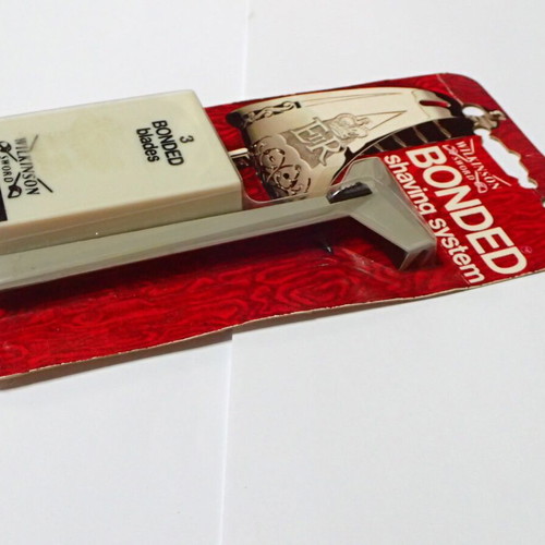 Wilkinson Sword Bonded Vintage Shaving System with 3 Blades new