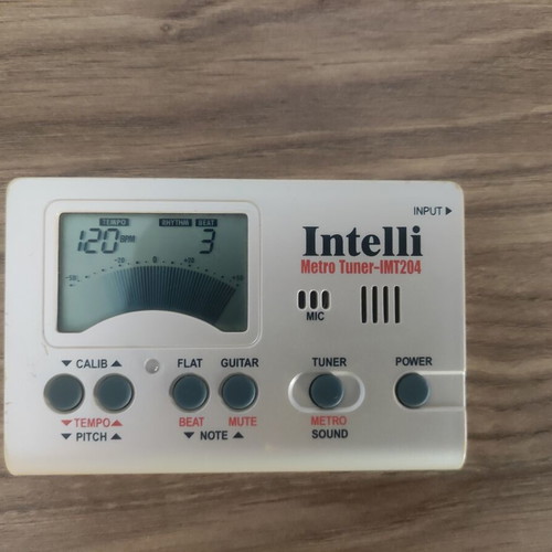 Intelli Metro Tuner-IMT204 metronome tuner used