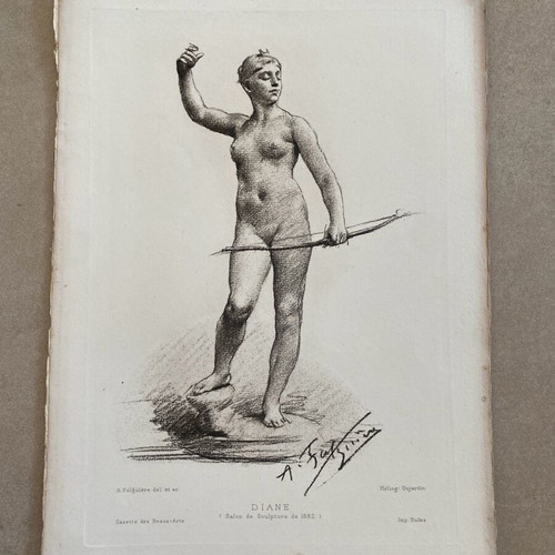 Collectible engraving used
