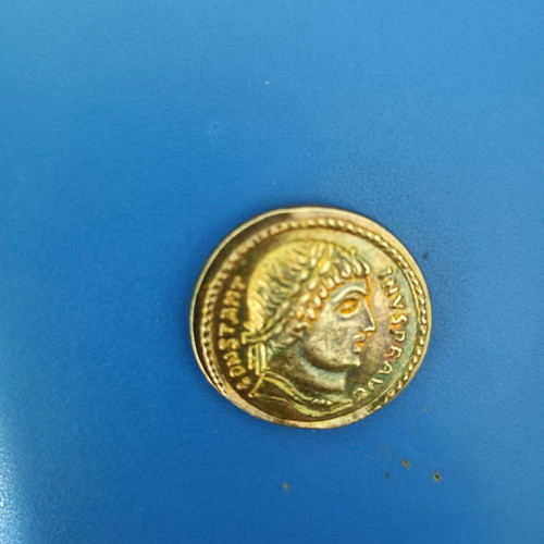 Konstantinato Coin new copper and gold old-style replica