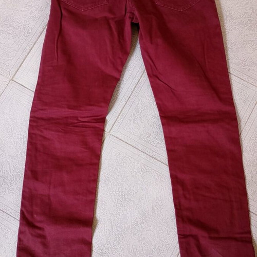 Boys' cherry red jeans like new, size 164 cm, Marks and Spencer