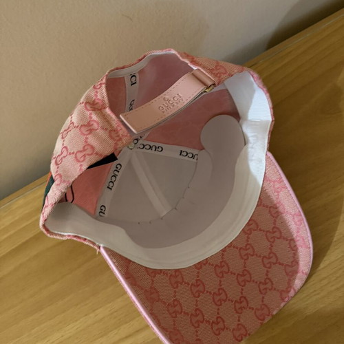 Gucci cap, pink, one size