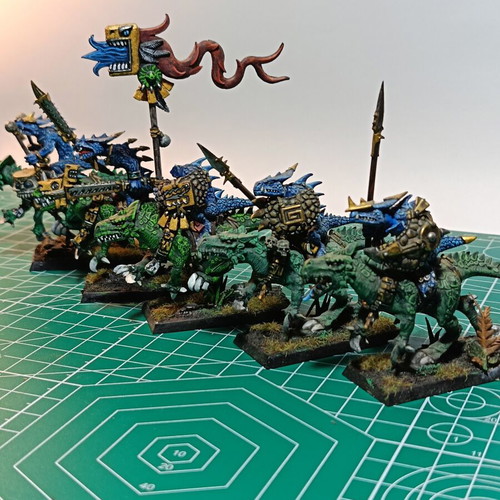 Seraphon Lizardmen Army like new with huge bits box for Warhammer