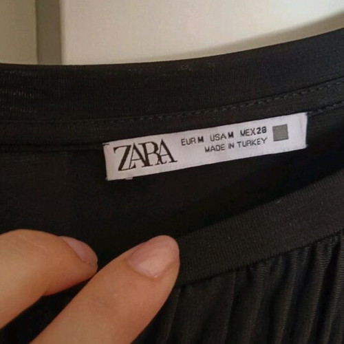Zara long dress like new, black, size M