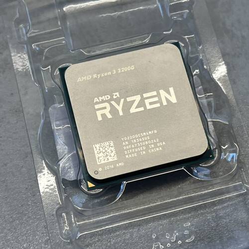 AMD Ryzen 2200G processor with Radeon Vega 8 graphics