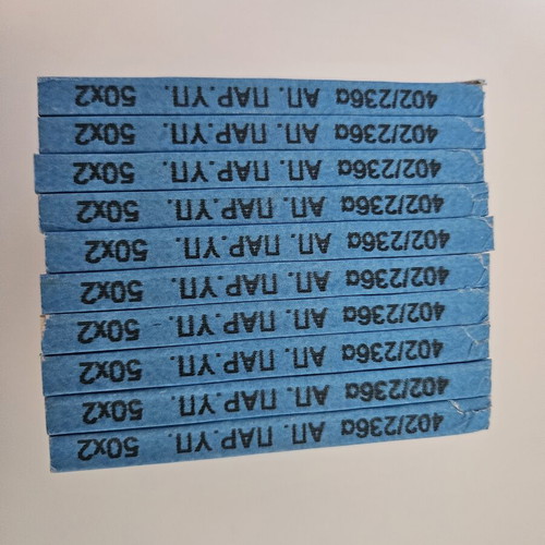 Receipt books new, pack of 10 for retail transactions