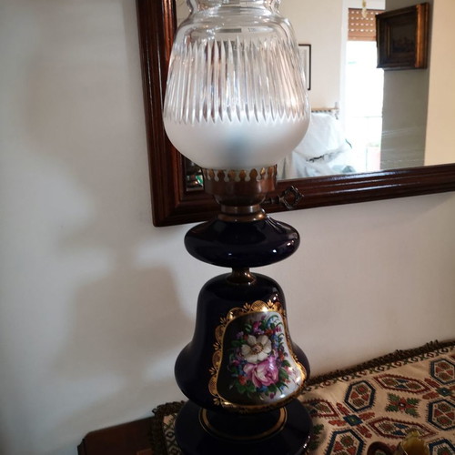 Table lamp antique 60 years old, used, height 56 cm