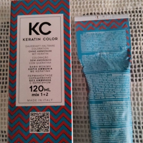 Faipa KC Keratin Color 12.00 Platino Naturale used, 30ml missing