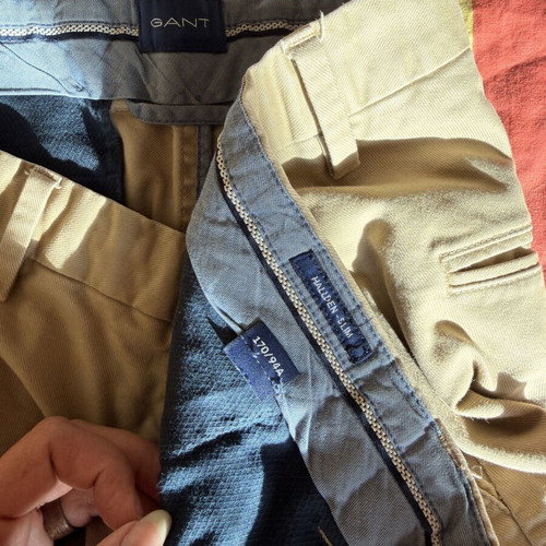 Men's pants lot with Gant, COS, H&M, sizes 30-32