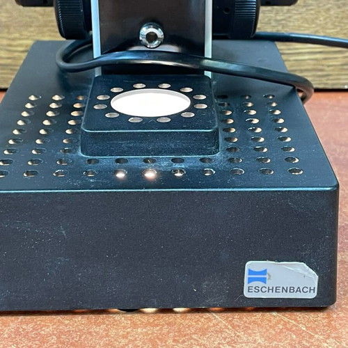 Vintage Eschenbach 3462 Microscope with Olympus P10X lens used