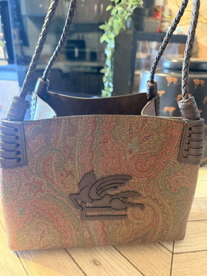 Etro shoulder bag brand new, brown