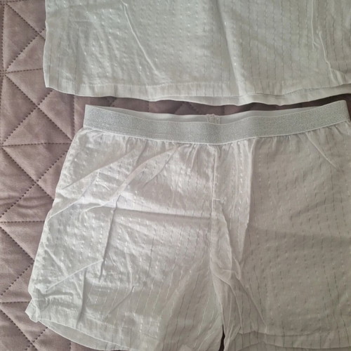 Yamamay pajamas new, white set kids size 10, women XXS